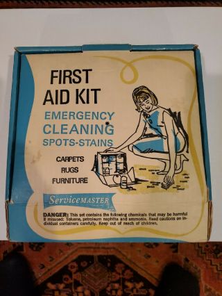 Vintage Servicemaster First Aid Kit