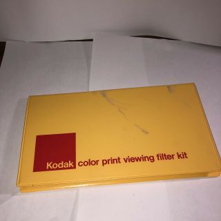 Vintage Kodak Color Print Viewing Filter Kit R - 25