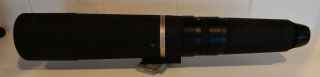 Vintage Bausch & Lomb Telescope Discoverer 60mm 15 To 60 Power Zoom 78 - 1600