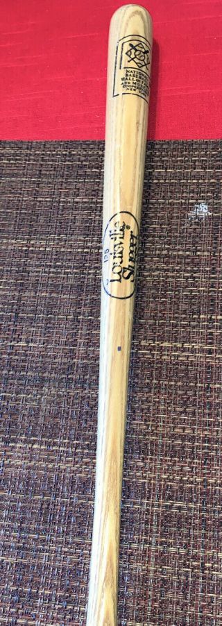 Vintage Louisville Slugger 125 16” Mini Baseball Bat National Hall Of Fame