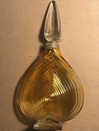 Vintage Guerlain Chamade Perfume Bottle (empty) Display 1969