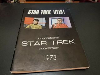 Vintage Sci - Fi Magazines - - Star Trek Convention C.  1973,  Bonuses