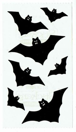 Rare Vintage Frances Meyer Bats Guitar Stickers Billy Corgan Smashing Pumpkins