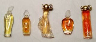 COLLECTIBLE VINTAGE GIVENCHY PERFUMES IN MINIATURE BOTTLES - 2