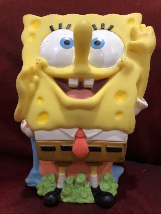 Vintage Spongebob Squarepants W/gary Talking 5 " Figure,  Viacom 2000