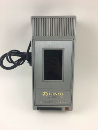 Vintage Kinyo Vhs Uv - 413 Video Tape Cassette Rewinder 80k5 Pre - Owned