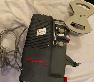 Vintage Mansfield Holiday M - 1000 8mm Movie Projector No Box