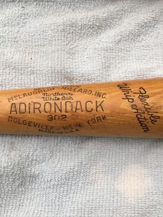 Vintage Personal Model Adirondack 302 Mantle Type Baseball Bat 34 "