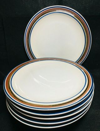 Vintage Salem Stoneware Georgetown Salad Plates (set Of 6) - Discontinued