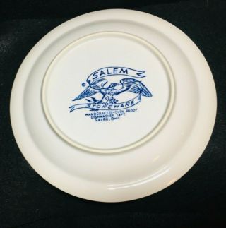Vintage Salem Stoneware Georgetown Salad Plates (Set of 6) - Discontinued 3