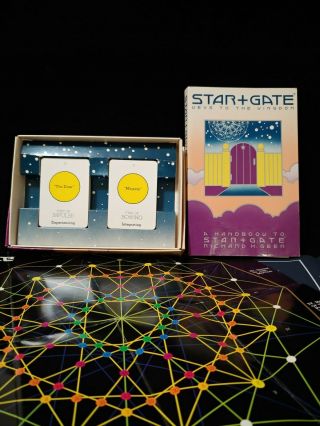 Vintage Star,  Gate Tarot Tool For Intuition,  Cards,  Layout Mat,  Chart & Book 1988