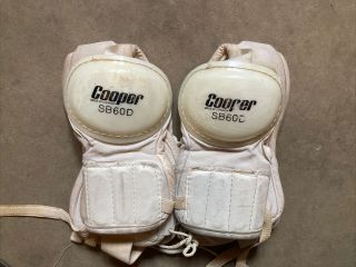 Vintage Hockey Shoulder Pads And Helmet Cooper And Jofa 3