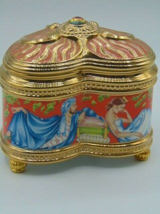 Raymonda Vintage Music Box The Franklin House Of Faberge