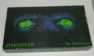 Vintage 1995 Atmosfear The Harbingers Vhs Board Game Complete Mattel Complete