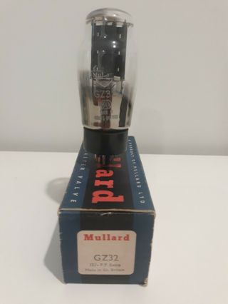 Vintage Mullard Gz32 Rectifier Valve