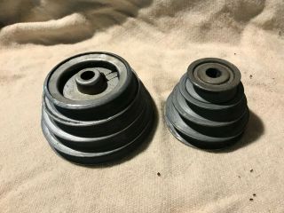 Vintage Delta Rockwell 24 " Scroll Saw Pulleys 2