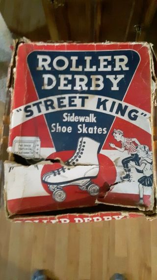 Vintage Roller Derby Street King Skates