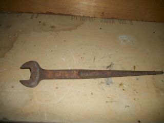 Vintage Klein Tools 3213 - H 1 7/16 " Spud Wrench Open End