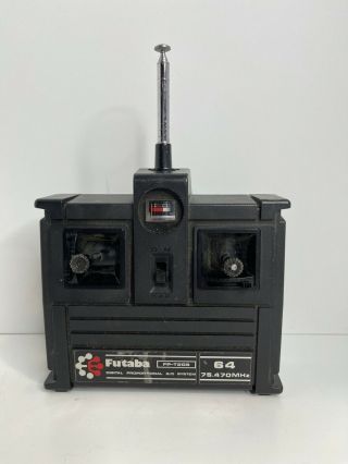 Vintage Futaba Fp - T2gs Controller Rc 75 Mhz