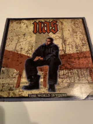 Nas The World Is Yours Vintage 1994 Vinyl Record 12” 1st Press