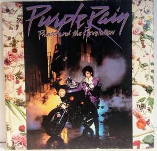 Prince & The Revolution Purple Rain 1984 Vinyl Lp Record Vintage W1 - 25110