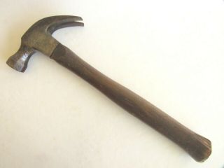 Vintage Millers Falls 16 Oz.  Claw Hammer,  13 1/2 " Long,  Head 5 " Wide