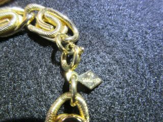 Vintage Sarah Coventry Gold Toned Necklace and Bracelet 2