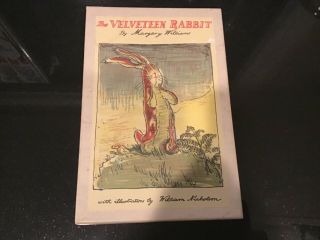Vintage The Velveteen Rabbit Hardback Book With Case Vg,