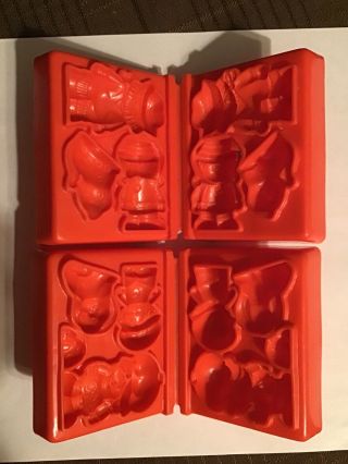 1980 Vintage Strawberry Shortcake Molds For Crafting Play - Doh Playdough Kenner
