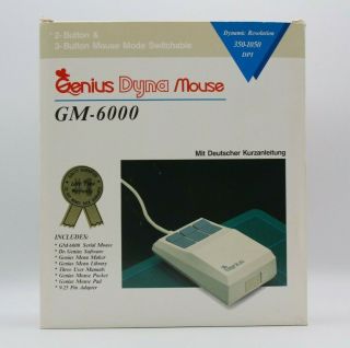 Vintage Genius Dyna Mouse Gm - 6000