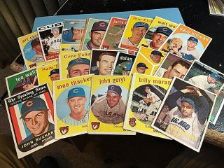 Vintage Topps Chicago Cubs 86 Different Cards Dl0321