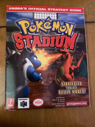 Vintage 2000 Pokemon Stadium Prima 