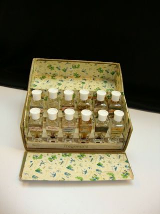Vtg Fragonard Perfume Miniature Set