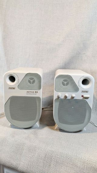 Juster Active 85 Multimedia Speakers With Integrated Amplifier Vintage