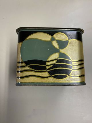 Vintage St.  Denis Art Deco Tin Perfumed Powder Set Of 2 2