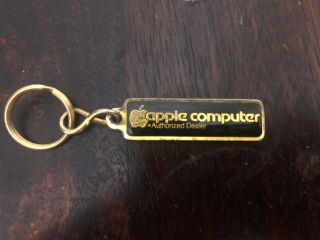 Vintage Apple Computers Dealer Keyring