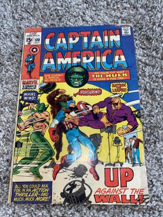 Vintage Marvel Comic Book - Captain America (130) - 1970 2