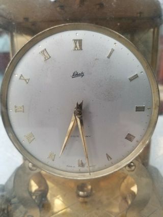 Vintage Mantel Clock Aug.  Schatz & Sohne Made In Germany