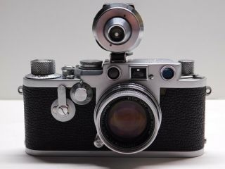 Vintage Leica Dbp Ernst Leitz Gmbh Wetzlar Camera W/ Summicron (private Listing)