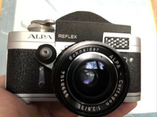 ALPA 6C REFLEX CAMERA & Schneider CURTAGON 35mm F2.  8 lens alternative Leica M 3