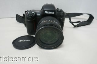 Vintage Nikon F100 Camera W/ Nikon Af Nikkor Lens 28 - 200mm 1:3.  5 - 5.  6 D