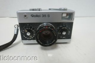 Vintage Rollei 35s Camera W/ Rollei - Hfi Sonnar Lens 2.  8/40