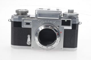 Contax Iiia Rangefinder Camera Body 1st Black Dial 934