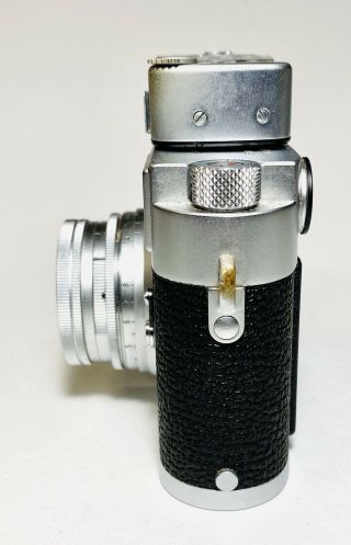 Leica M3 35mm Serial 851979 Summicron 50mm f/2 Lens Leica - Meter MC Case 4