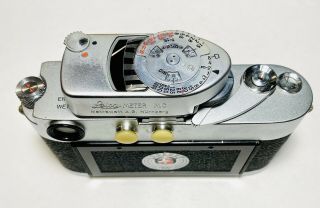 Leica M3 35mm Serial 851979 Summicron 50mm f/2 Lens Leica - Meter MC Case 6