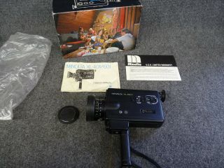 Minolta Xl601 8 Movie Camera,  Film