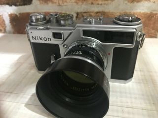 [NEAR MINT] Nikon SP Rangefinder camera w/ Nikkor S 50mm f/1.  4 From JAPAN 429 2