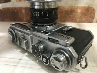 [NEAR MINT] Nikon SP Rangefinder camera w/ Nikkor S 50mm f/1.  4 From JAPAN 429 3