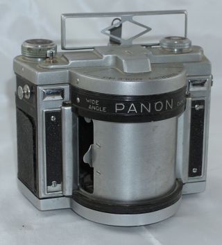 Panon Wide Angle 140 Degree 120 Film Panoramic Camera W/ Hexanon 50mm F2.  8 Lens