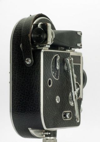 1939 Bolex H16 16mm Vintage Movie Camera & Zeiss Tevidon 10mm f/2 lens 4